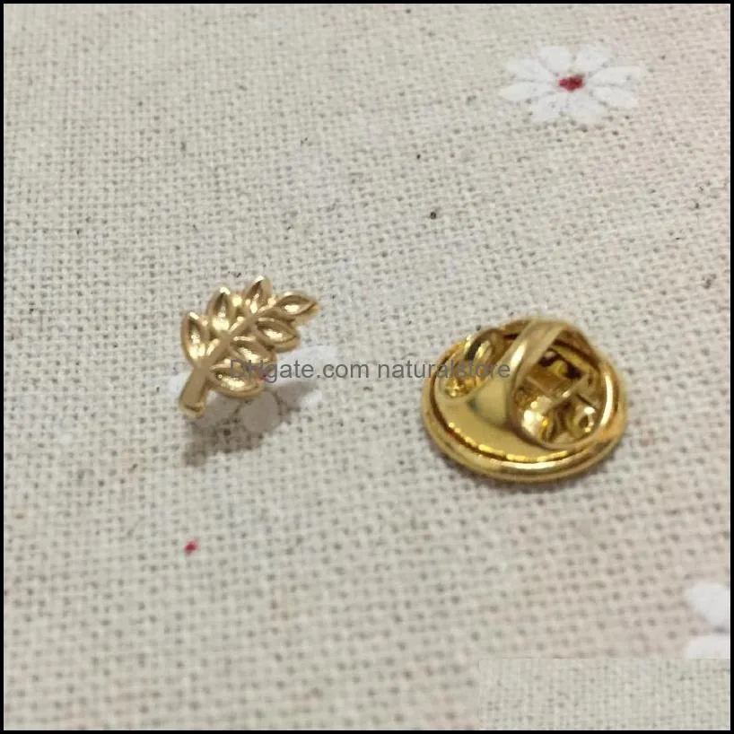 10pcs mason lapel pin brooches masons small mini cute badge acacia sprig masonic akasha leaf and pins