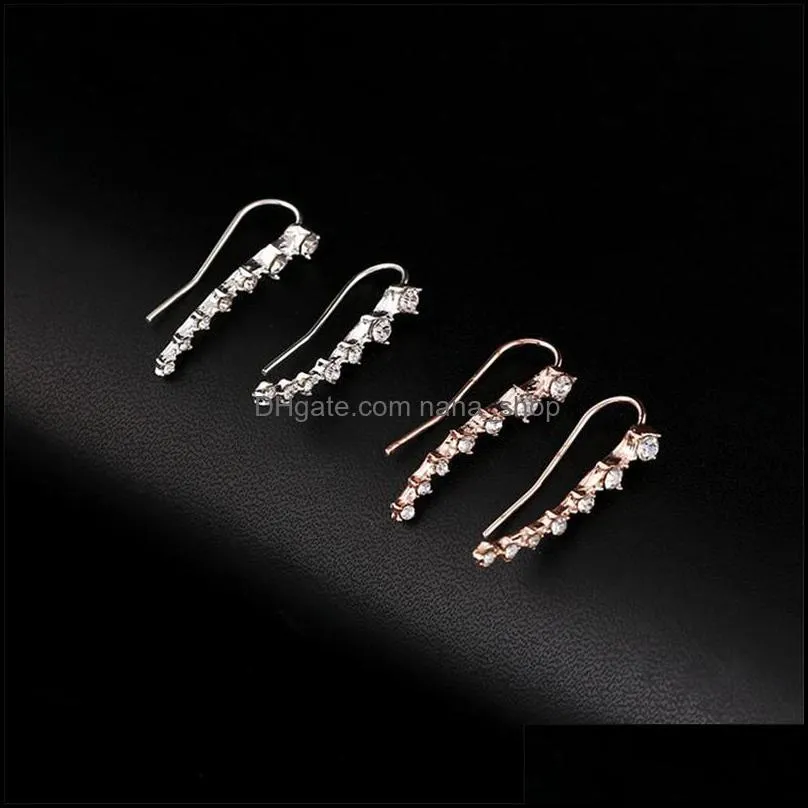 korean version of highend jewelry dangle chandelier drama with the same rhinestone long bride earrings valentines day birthday