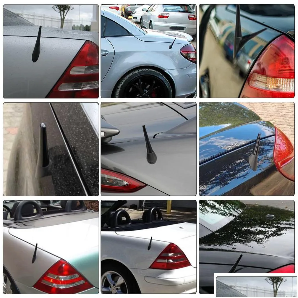 pqy decorative short mast antenna for mercedes r171 slk sl 200 230 280 300 320 350 55 500 600 pqysma01