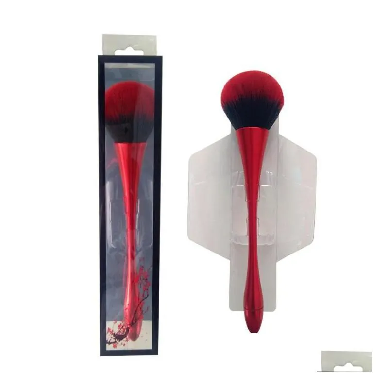 makeup brushes water drop goblet brush gold plating handle powder blush blush make up brushes beauty tools