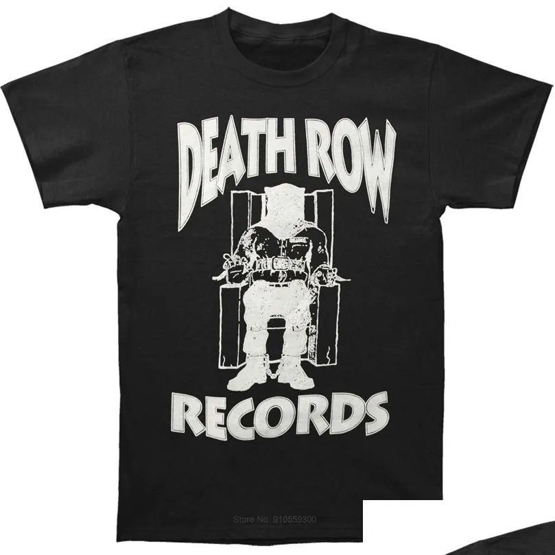 funny t shirt men novelty tshirt death row records white tshirt cotton tshirt men summer fashion tshirt euro size 220506