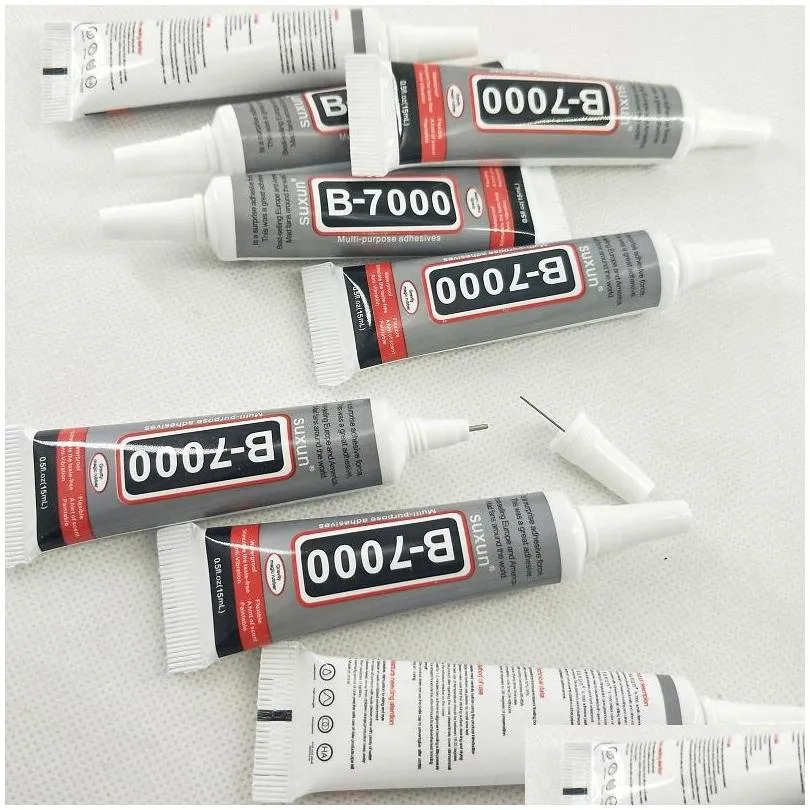 b7000 15ml glue multipurpose adhesive diy jewelry rhinestones fix touch screen middle frame housing glass glue