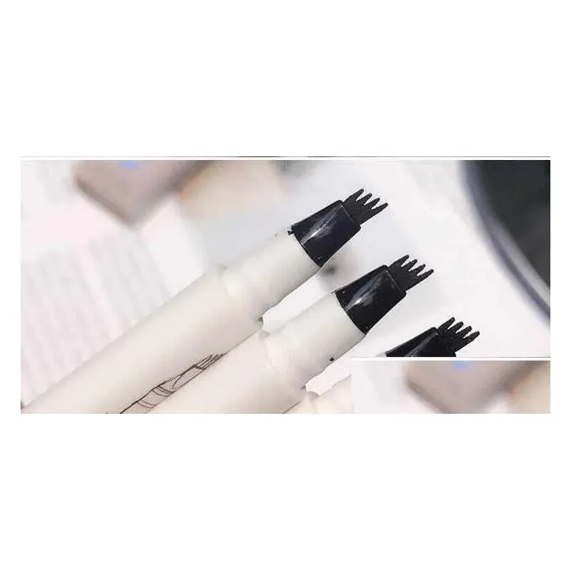 makeup fine sketch liquid eyebrow pencil waterproof tattoo super durable smudgeproof eye brow pen