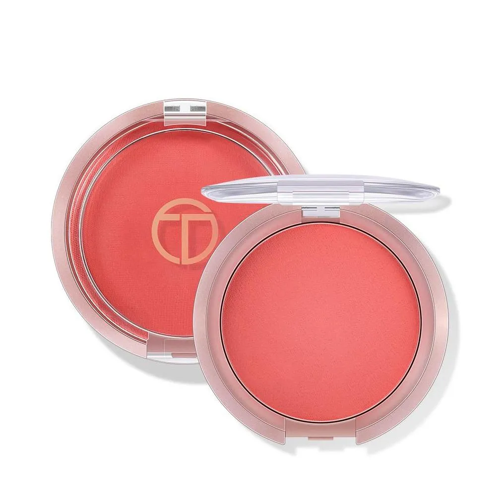 o.two.o bouncy blush matte makeup lightweight face blusher natural rouge cheek peach contouring for cosmetics