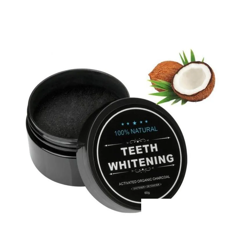 hot teeth whitening powder 100 natural bamboo activated charcoal smile powder decontamination tooth yellow stain bamboo toothpaste