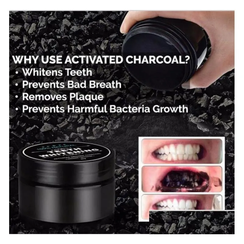 hot teeth whitening powder 100 natural bamboo activated charcoal smile powder decontamination tooth yellow stain bamboo toothpaste