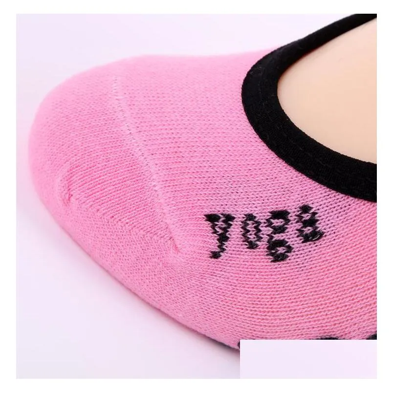 women yoga socks sport fitness pilates non slip pilates massage with grip exercise gym