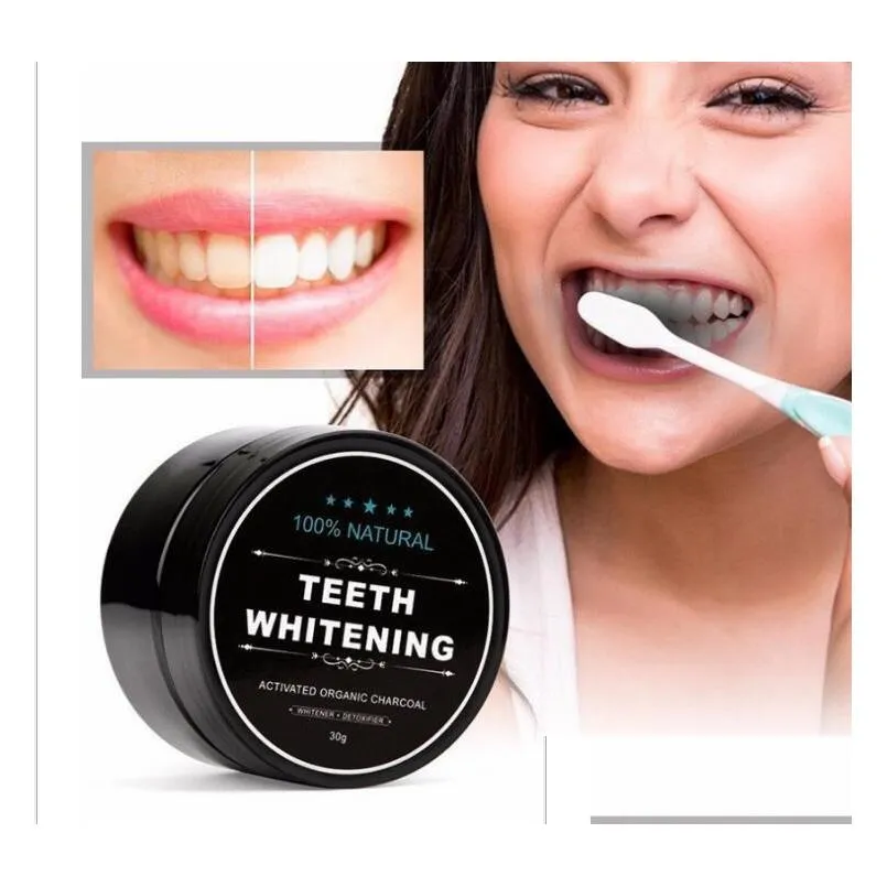 hot teeth whitening powder 100 natural bamboo activated charcoal smile powder decontamination tooth yellow stain bamboo toothpaste