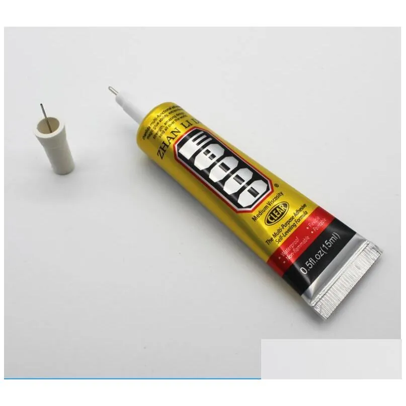 best e8000 glue 15ml/50ml110ml multi purpose adhesive epoxy resin diy crafts glass touch screen cell phone repair