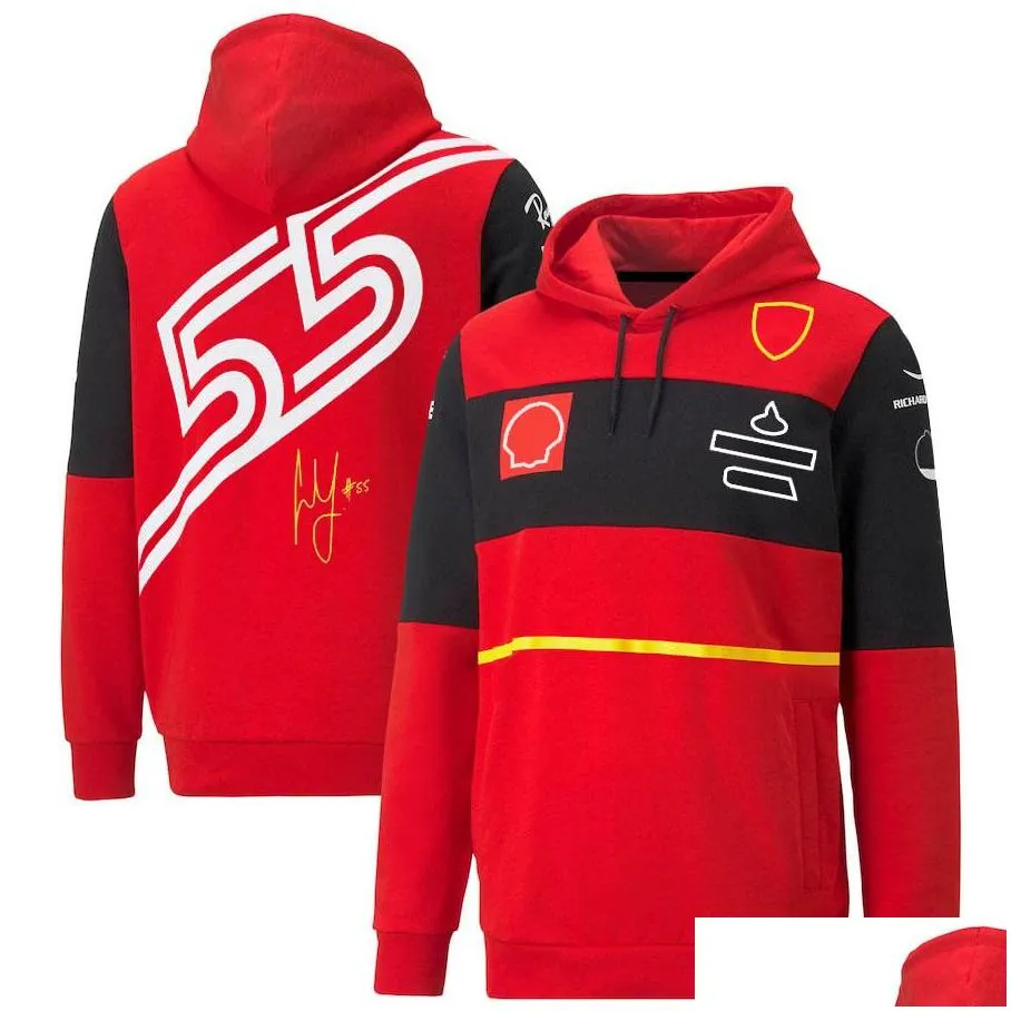 f1 formula one racing suit hooded sweater 2022 autumn and winter casual sportswear custom