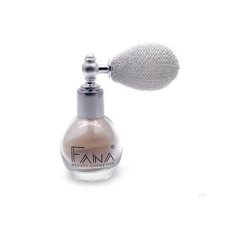 fana beauty makeup diamond glitter powder spray beauty highlighter shimmer face powder eyeshadow 4colors