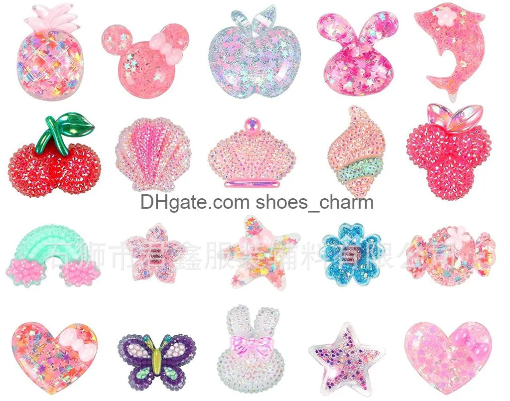 25pcs 1lot shoe parts accessories shoes muti jibitz charm styles cute cartoon croc charms fashion shoe accessories diy bracelet wristband decoriation instock