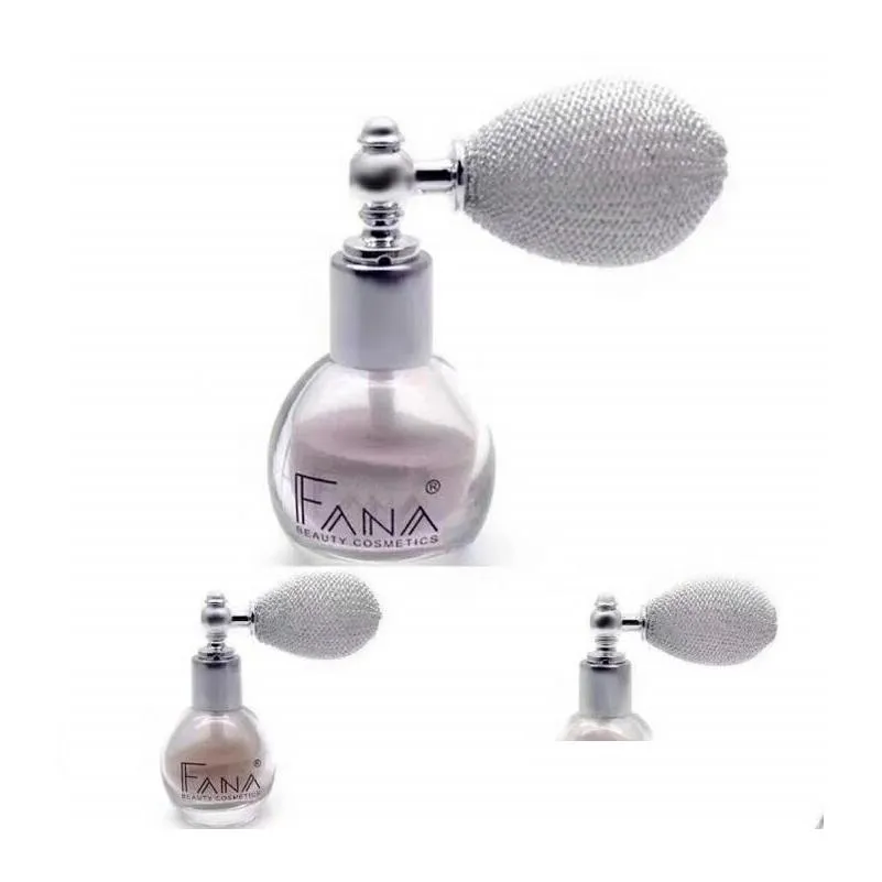 fana beauty makeup diamond glitter powder spray beauty highlighter shimmer face powder eyeshadow 4colors