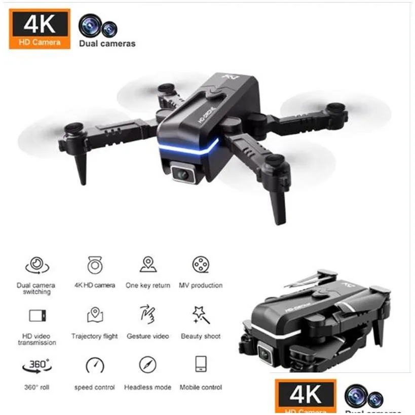 50 off mystery box drone with 4k camera for adults kids drones aircraft remote control crocodile head boy christmas kids birthday