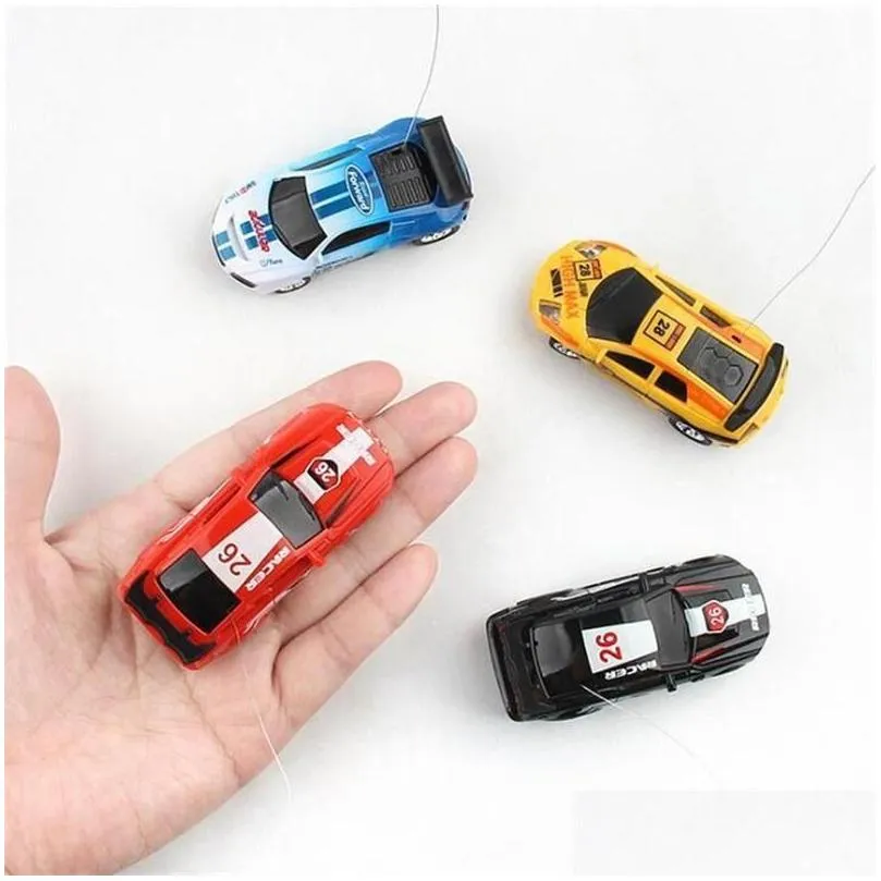 rc car creative coke can mini remote control cars collection radio controlled vehicle toy for boys kids gift in radom