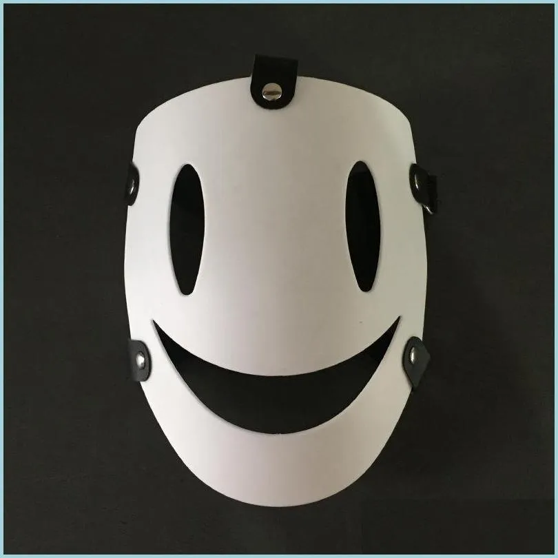 high rise invasion cosplay mask tenkuu shinpan white resin masks japanese anime high rise props pvc 220715