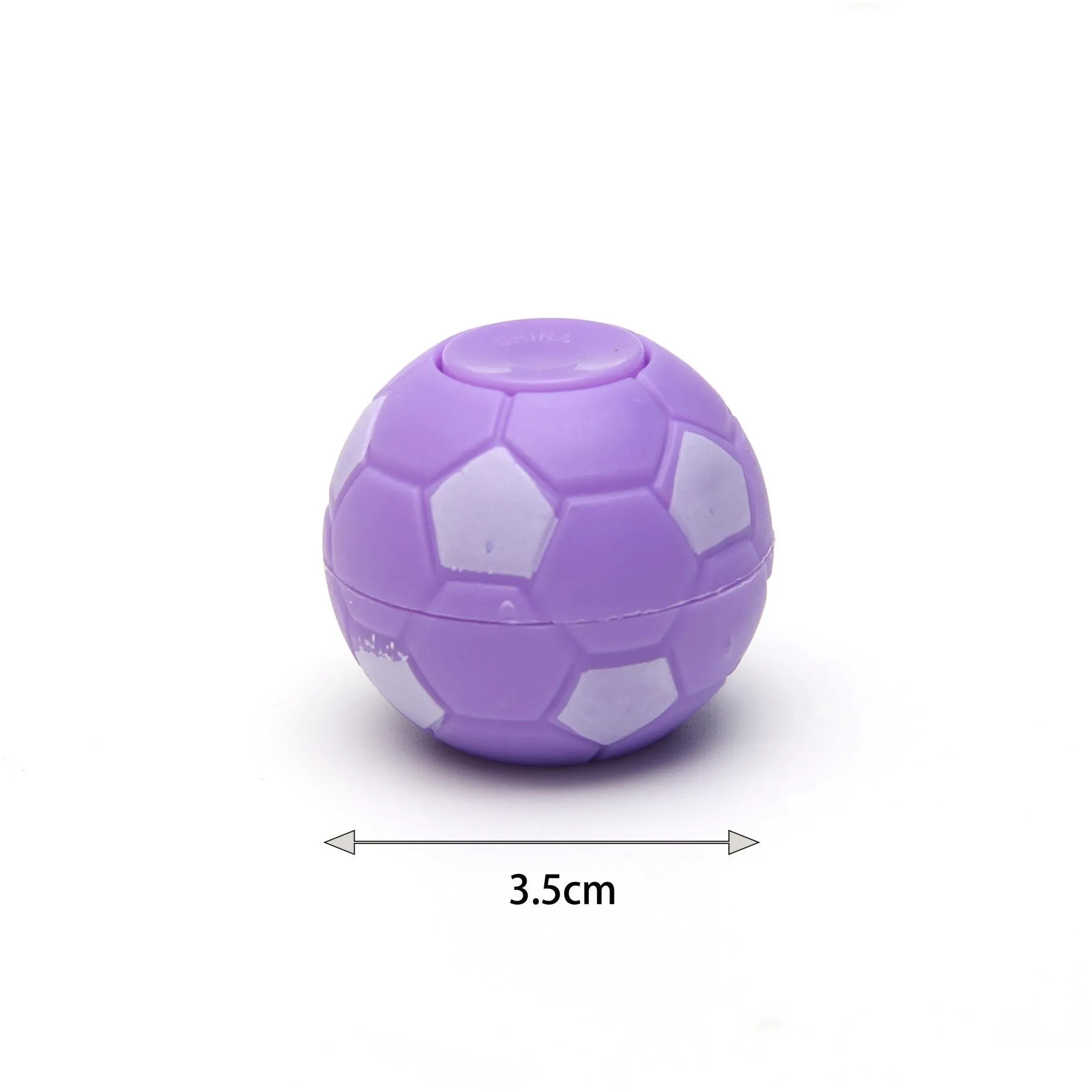 decompression soccer toys mini sport fidget balls fingertip world cup football sensory finger stress relief rotating spinner