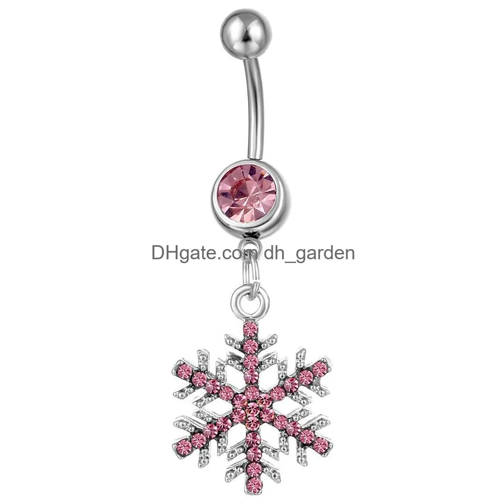 d0740 mix colors belly navel button ring