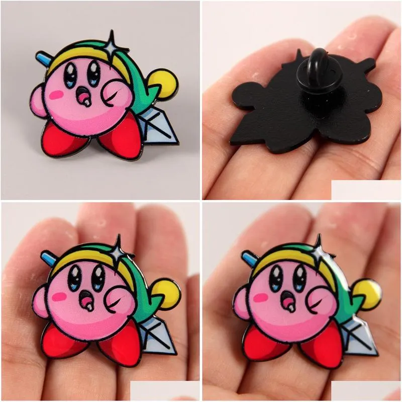 cute anime movies games hard enamel pins collect metal cartoon brooch backpack hat bag collar lapel badges women fashion jewelry game