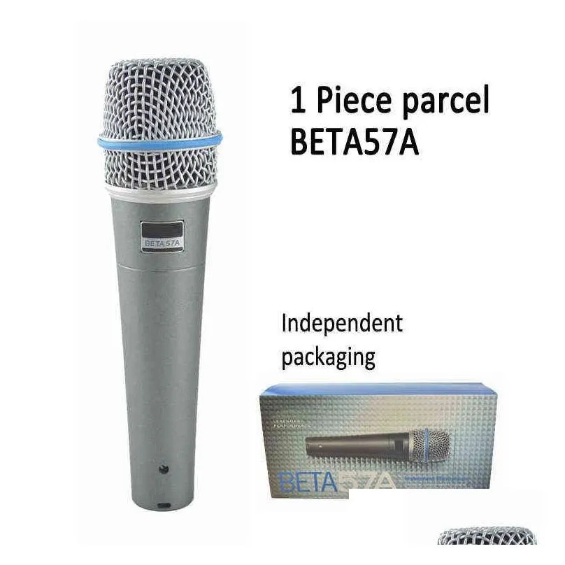 microphones microphone beta57a high quality snare tom drum micro professional supercardioid dynamic instrument beta wired mic for shure