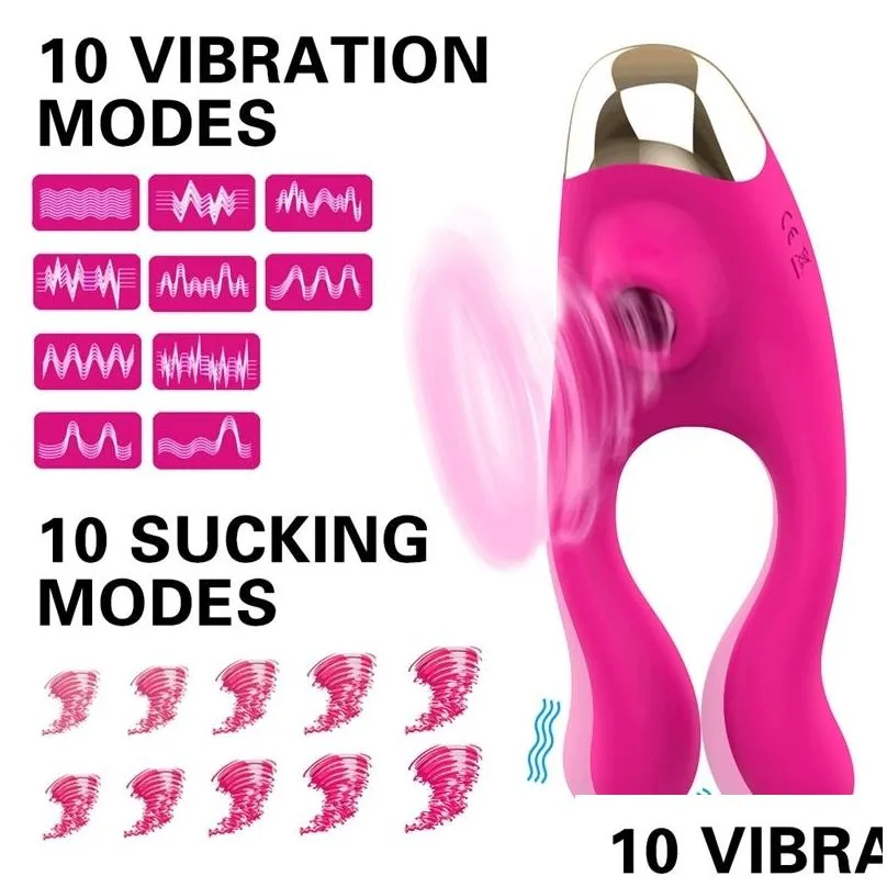  toy massager novelty vibrator sucking nipple clip penis vibrations couple flirting clitoris clamp toys for women men masturbator