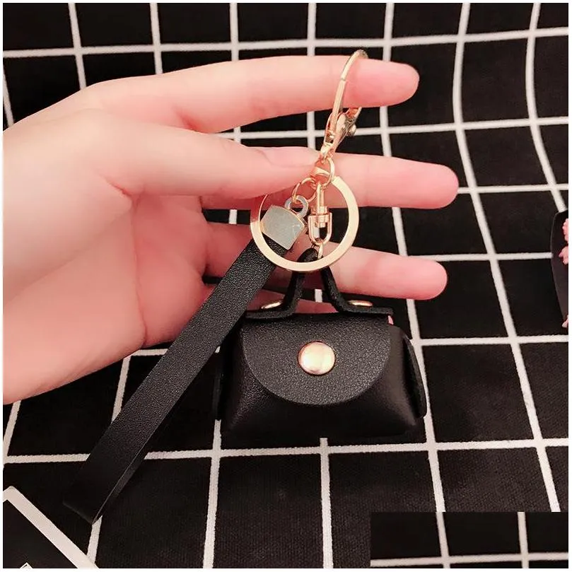 fashion ladies pu leather mini wallet car key holder coin purse clutch bag housekeeper keychain small handbag bag purses 2727 t2