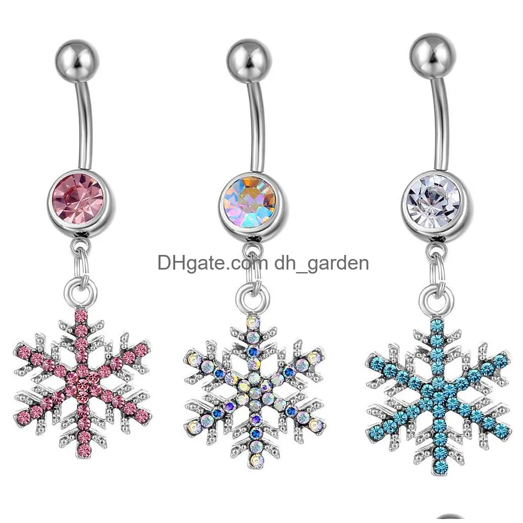 d0740 mix colors belly navel button ring