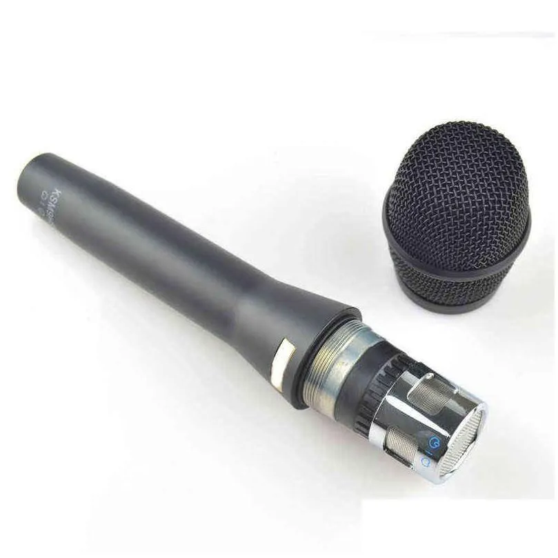 microphones ksm9hs dualdiaphragm condenser handheld vocal microphone for singing stage karaoke gaming wired professional microphone