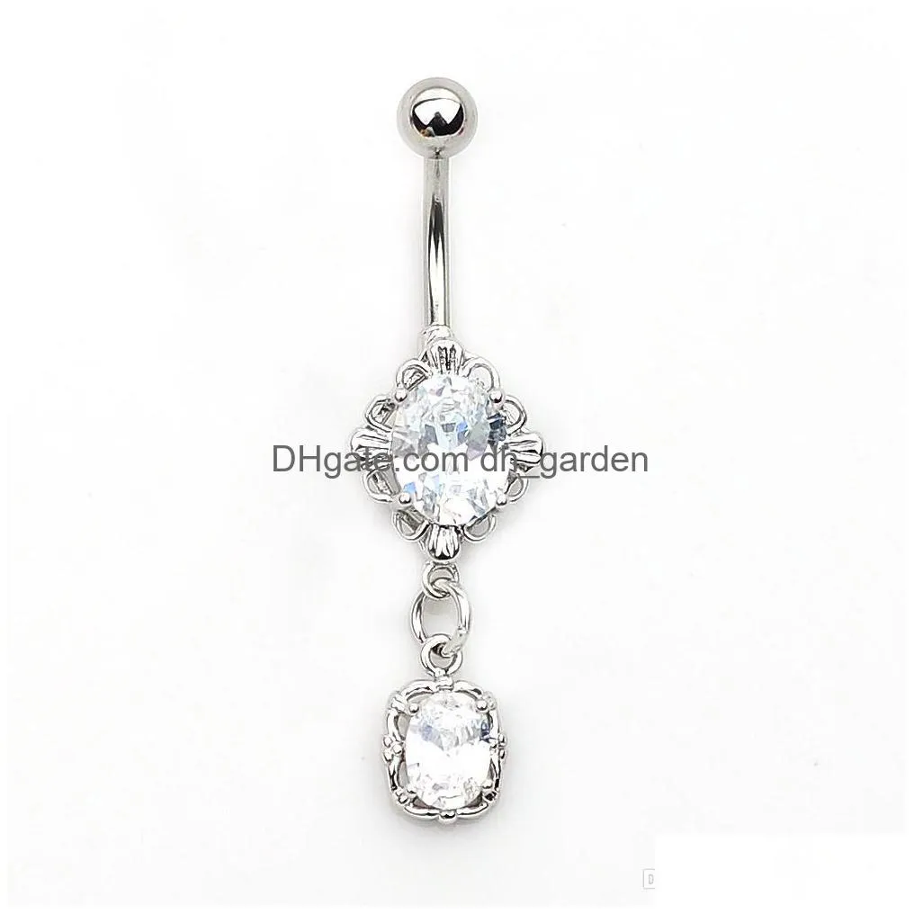 d0001 1 color belly style ring style belly button ring navel rings body piercing jewelry dangle accessories fashion charm retail
