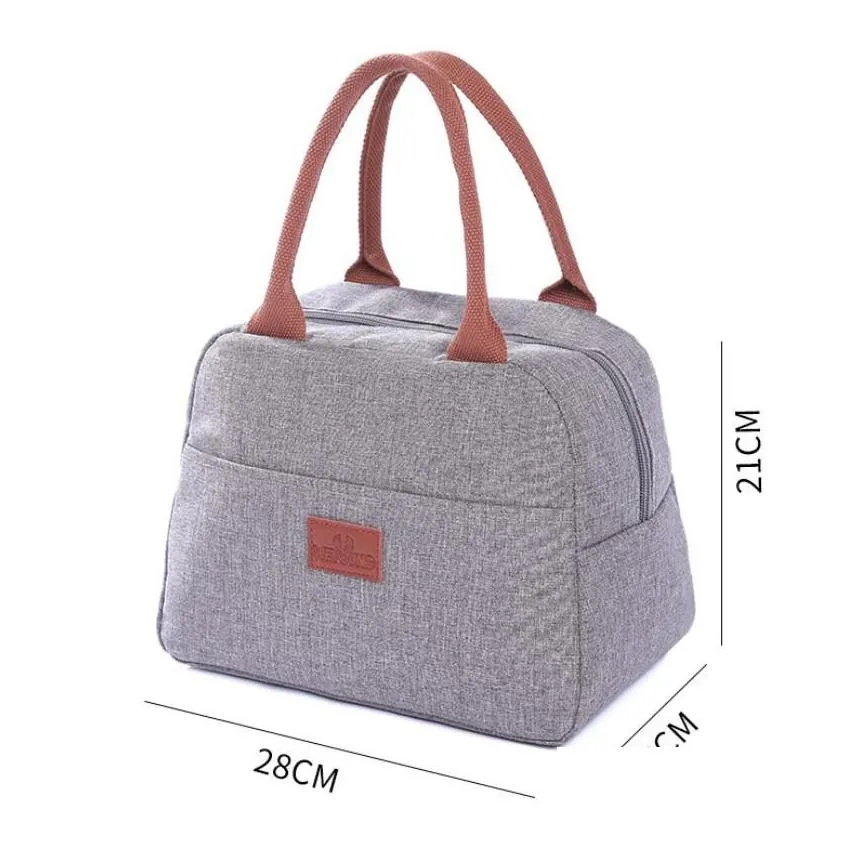 lunch bags thermal insated lunch bags women clicquot resuable container for work travel storage meal food box 220726 drop deliv dh4tl
