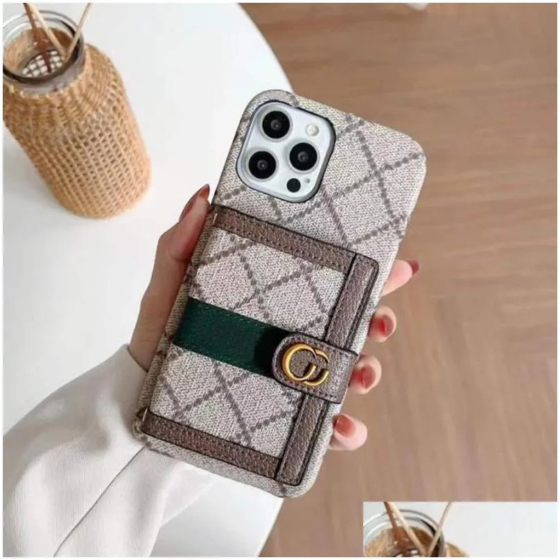 2022 for iphone 14 promax cell phone cases luxury leather case card holder armband 13 pro max 11 xr xs x 7 8 plus 12 cases g229152f