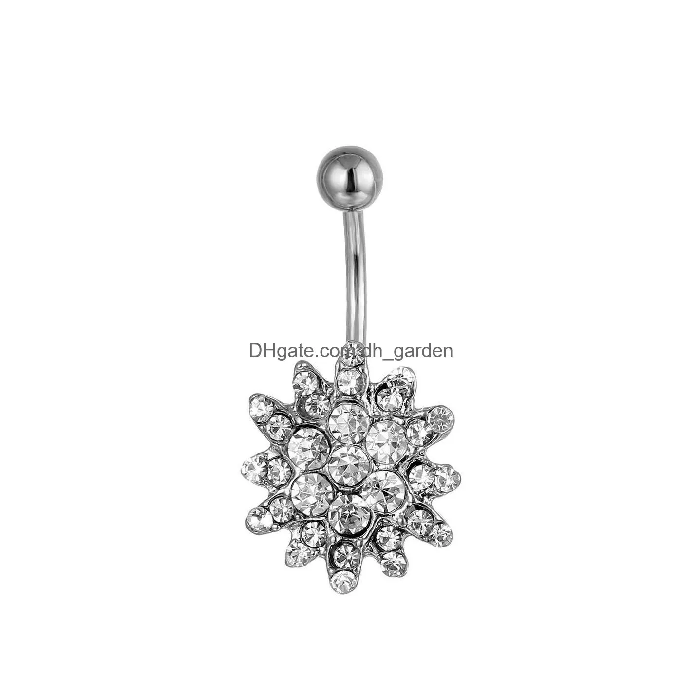 d0029 1 color the nice style 00801 belly button navel rings mix colors piercing jewelry body jewelry navel ring