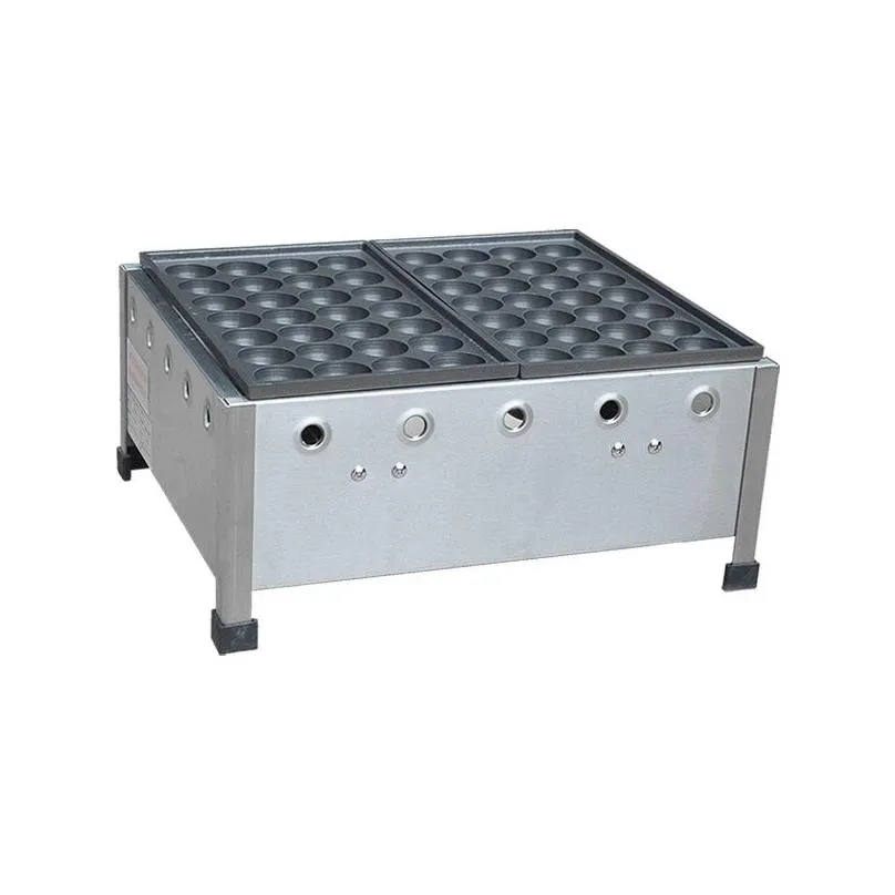 gas takoyaki maker machine takoyaki machine 2 plates takoyaki grill pan japan snack food machine