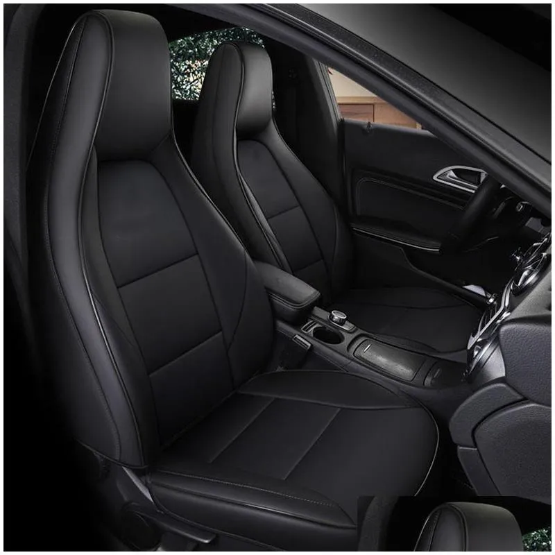 car seat covers custom leather cover for auto gla200 gla260 cla200 cla 220 cla260 a 180 a200 accessories styling