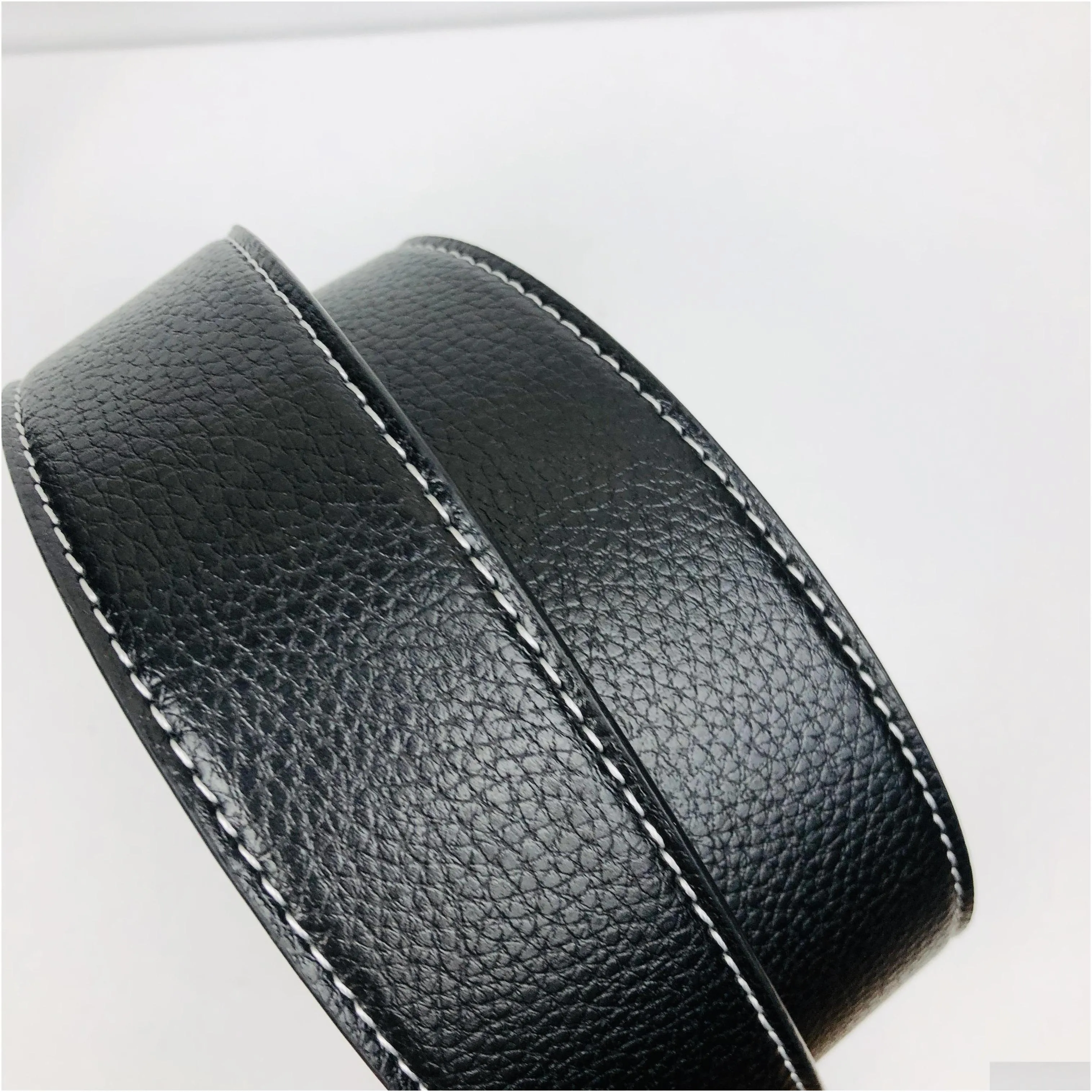 real leather belt men designer luxurys letter gold silver hardware buckle girdle women popular jeans waist belts waistband width 3.8cm with gifts