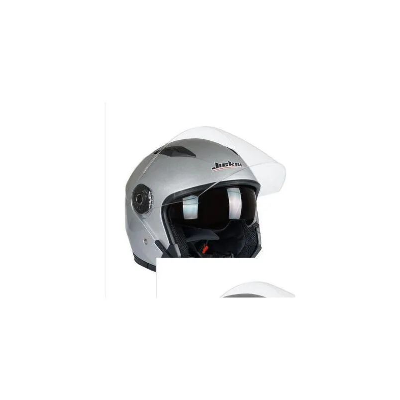 jiekai 512 motorcycle helmet men women electric bicycle helmet dual lens visors scooter cascos motorbike moto bike helmets1