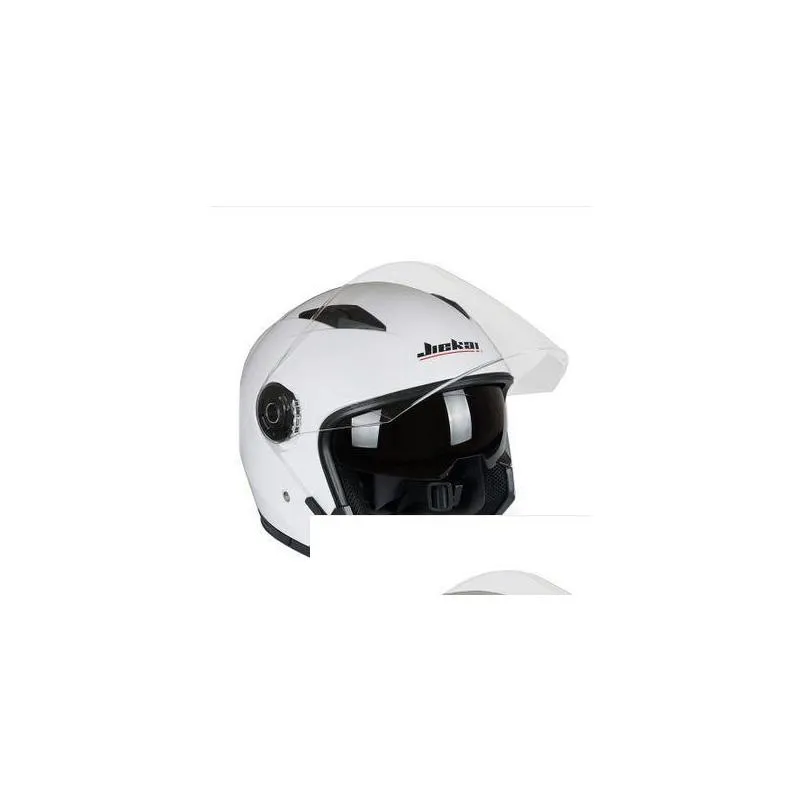 jiekai 512 motorcycle helmet men women electric bicycle helmet dual lens visors scooter cascos motorbike moto bike helmets1