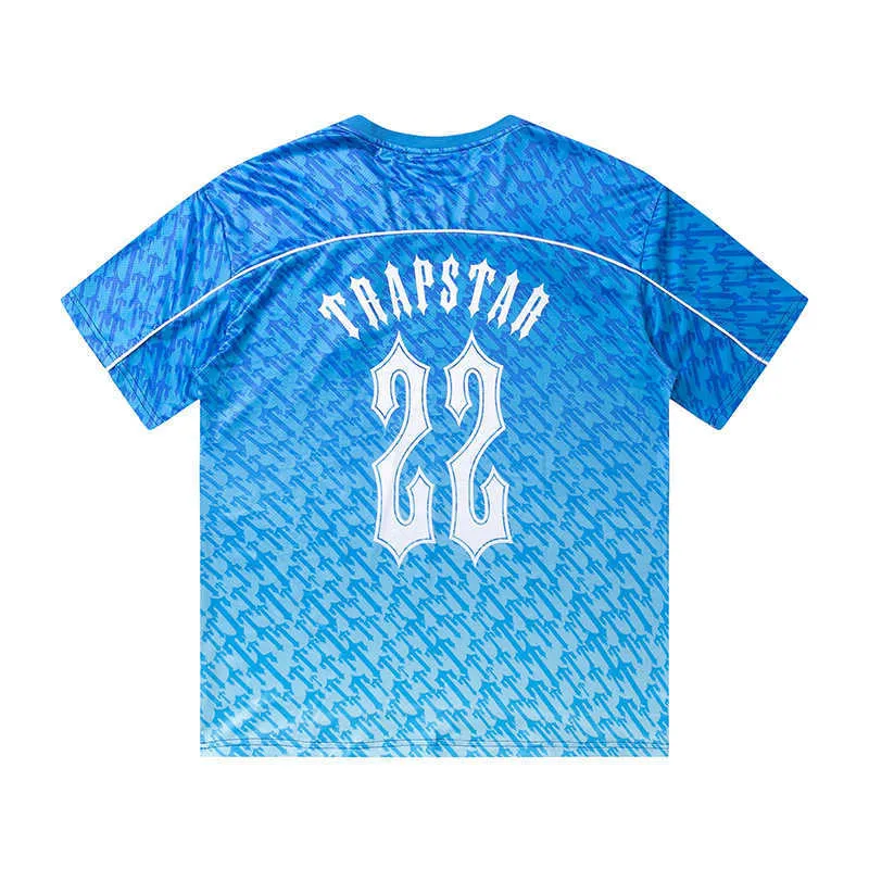 Men Trapstar tee Football Jersey Summer Loose Casual Quick Short Sleeve Underlay Men Wonmen T-Shirt