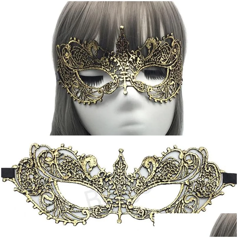 halloween props sexy laces mask dancing party lace mask venetian masquerade decorations half face mask woman lady masks bh8397 tqq