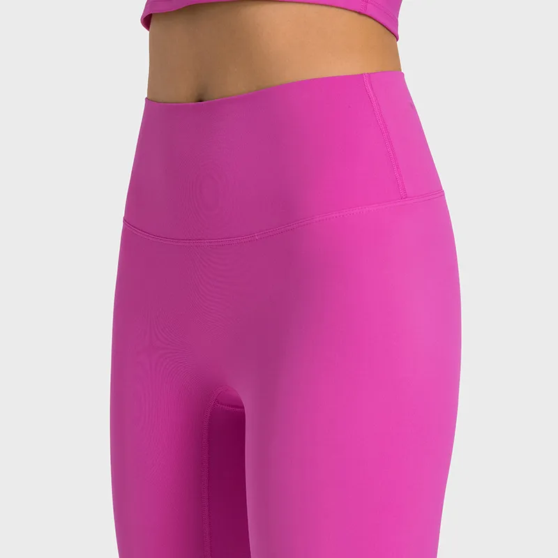 LL Yoga Suit Plush Align Leggings Fast and Free High Waisted Seamless Multiple Colors Peach For Running Cyclin Pants