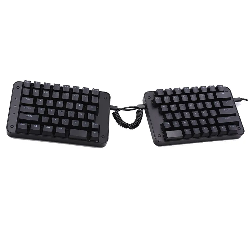 87 Keys Ergonomic Micro Split Keyboard Mechanical Programmer Efficient ...