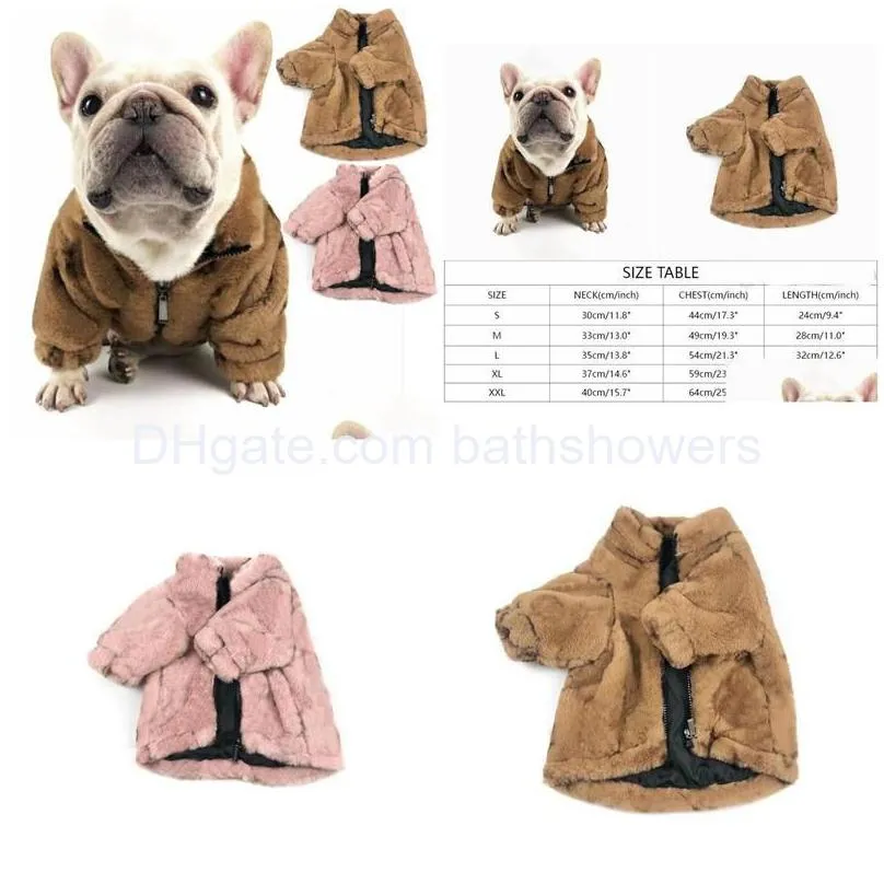 warm dog jacket designer pets clothes soft dog apparel sublimation printed old flower pet winter coats for small dogs french bulldog cream xxl