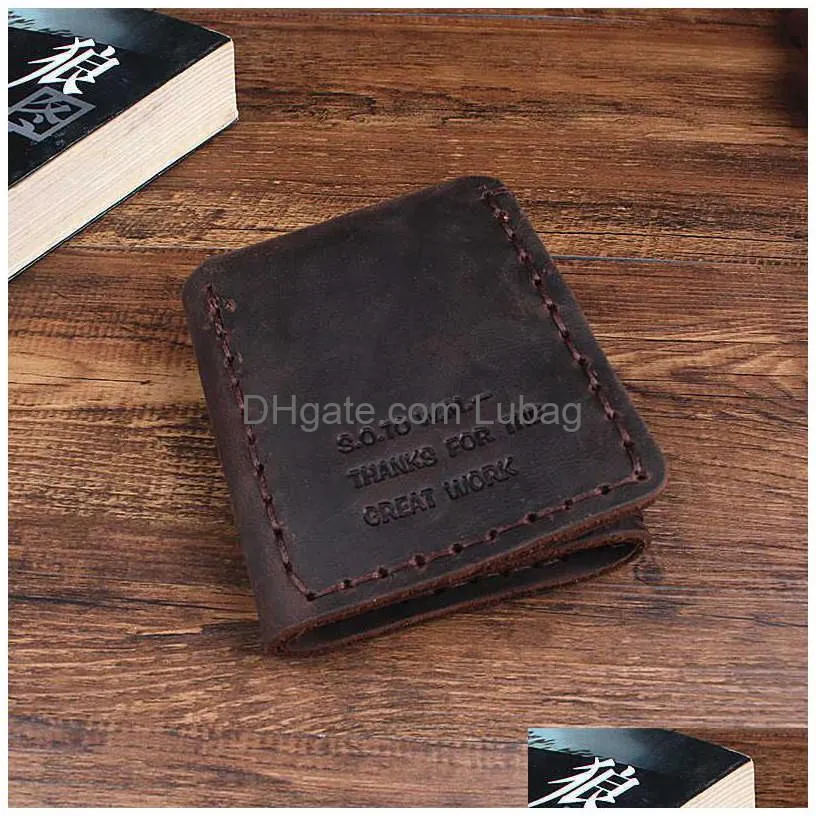 wallets leacool genuine leather wallet men the secret life of walter mitty cow leather wallet vintage crazy horse handmade wallet