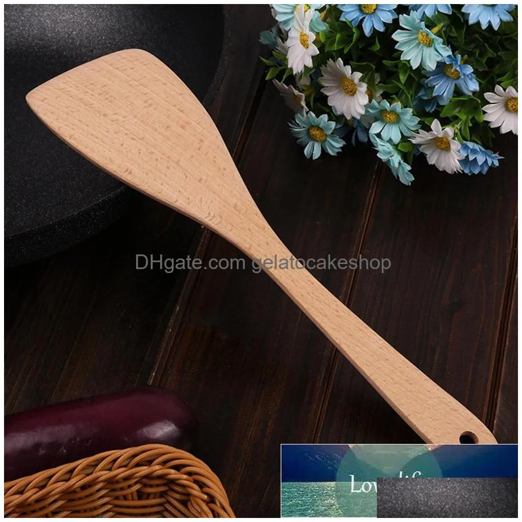 nonstick potspecific spatula wooden spatula fried rice scoop wood cooking long handle spoon shovel factory price expert design quality latest style