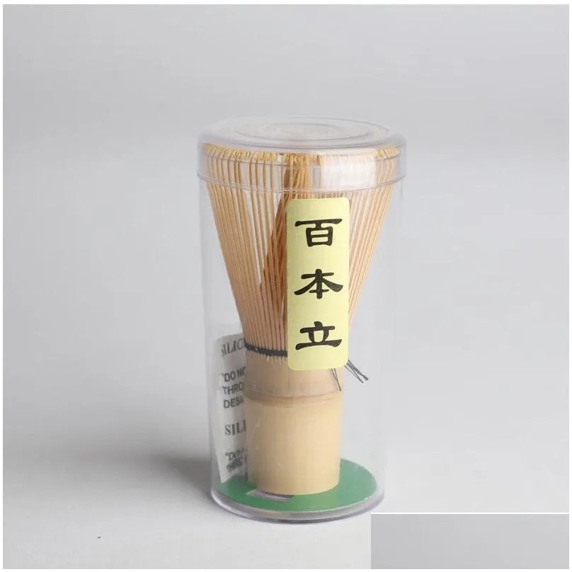 bamboo tea whisk natural matcha whisks tools professional stirring brush teas ceremony tool brushes 8 style