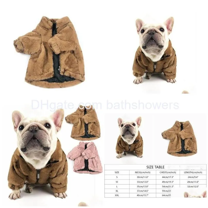 warm dog jacket designer pets clothes soft dog apparel sublimation printed old flower pet winter coats for small dogs french bulldog cream xxl