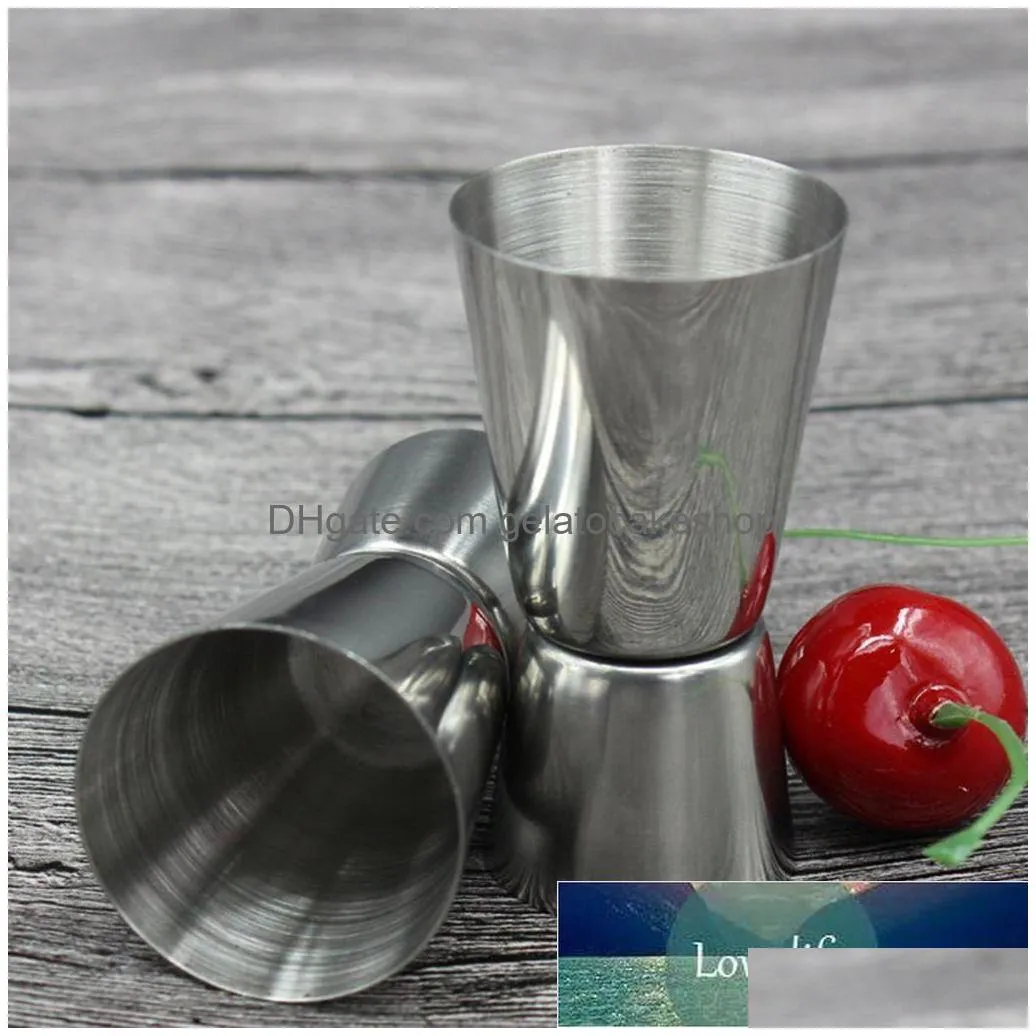 35/50ml stainless steel bar measures jigger party wine cocktail dual spirit drink measure cup factory price expert design quality latest style