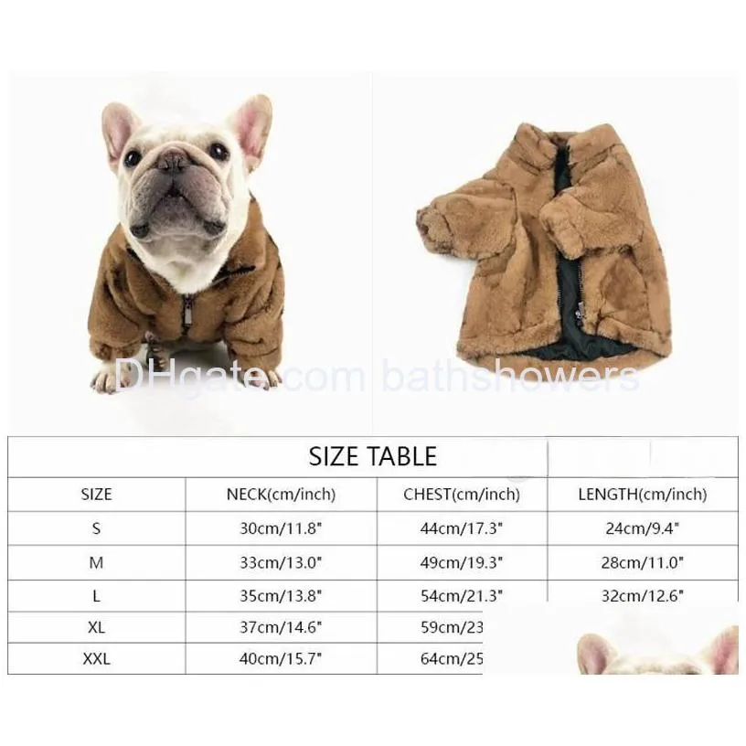 warm dog jacket designer pets clothes soft dog apparel sublimation printed old flower pet winter coats for small dogs french bulldog cream xxl