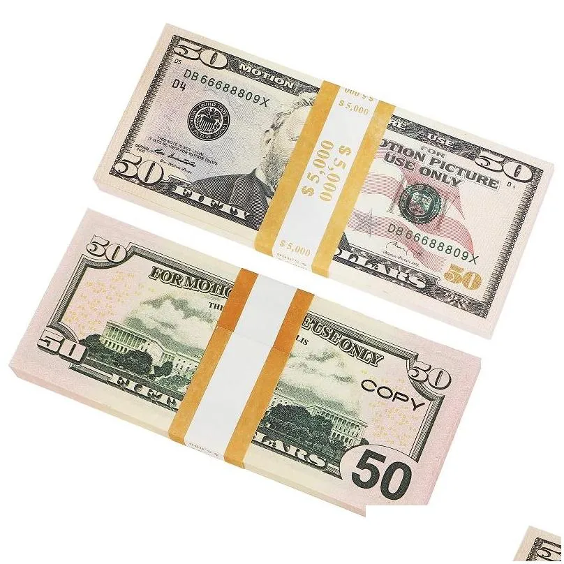 wholesale prop toy copy money faux billet 10 50 100 euro fake banknotes dollar