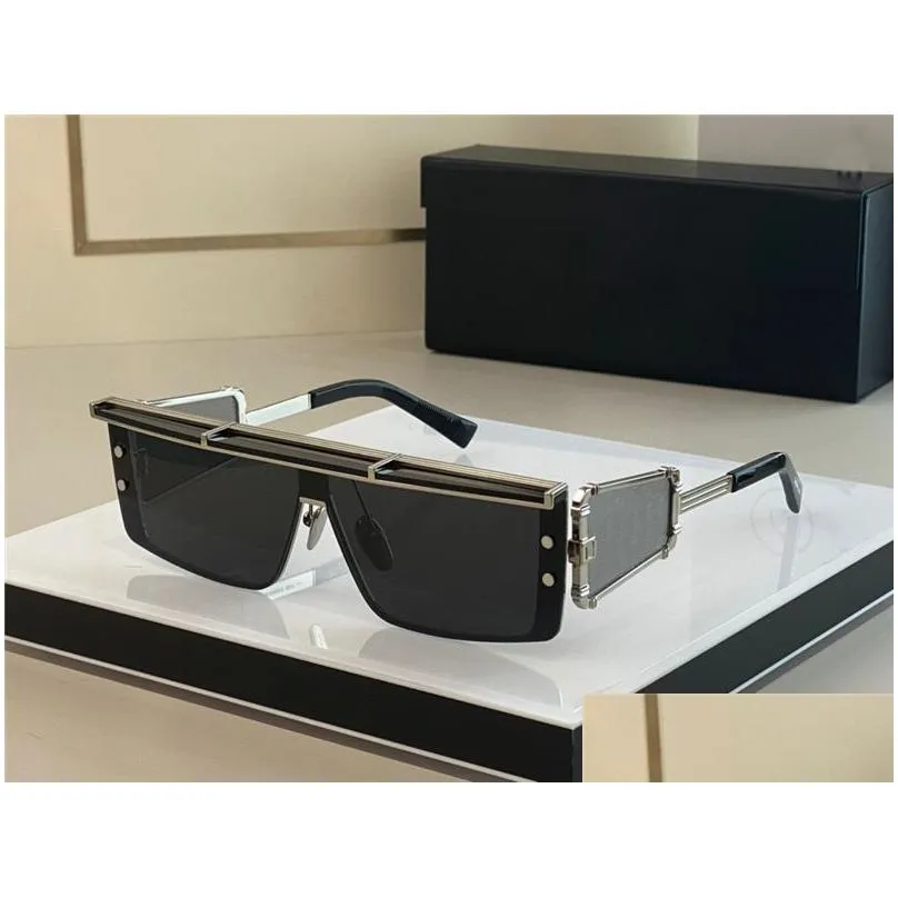 sunglasses for men and women summer 127d style antiultraviolet retro plate full frame glasses random box